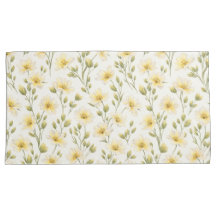 Vildblommspåslakan – King (Set om 2)