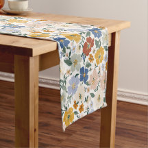 Vildblomsäng Boho-mönster