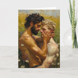 Vildblomsäng Gul timme kyss Kort