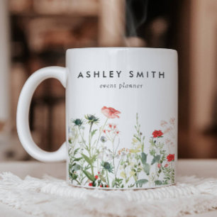 Vildblomsängsaffär Kaffemugg