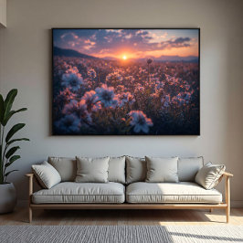 Vildblomsfält Poster