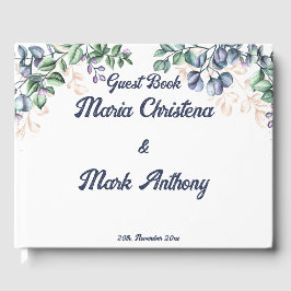 Vildblomsharmoni Bröllop Gästböcker