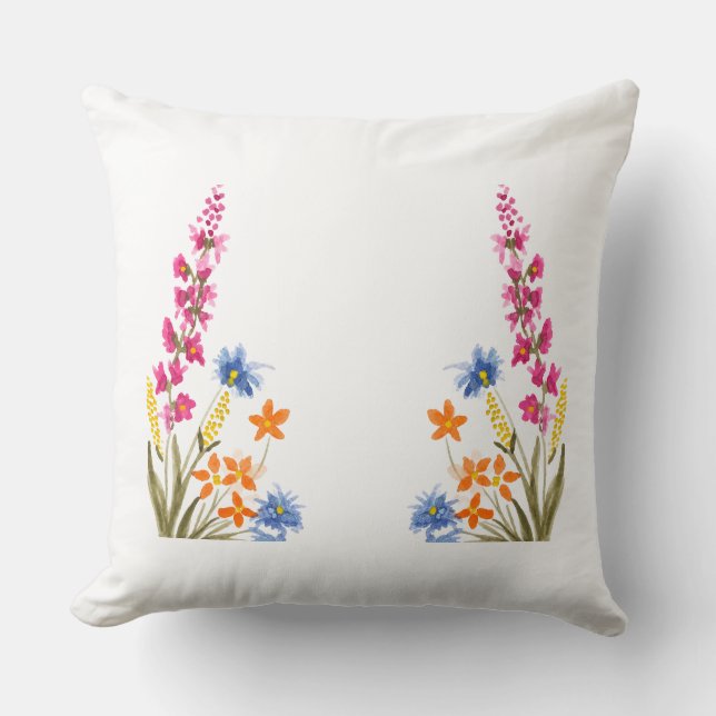 Vildblomsviska Kudde (Framsida)