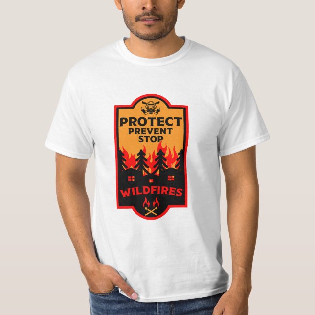 Vildbrandsförebyggande T Shirt (Framsida)