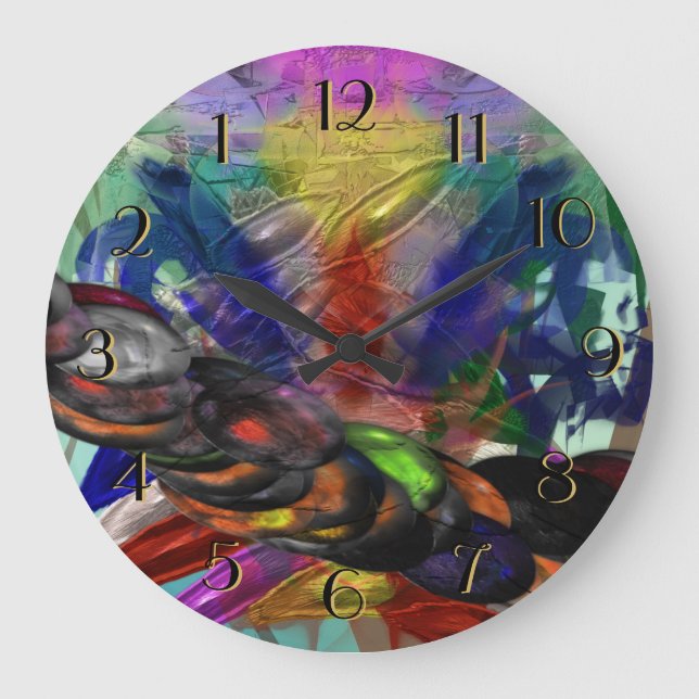 Vilddagar bakåt stor klocka (Framsida)