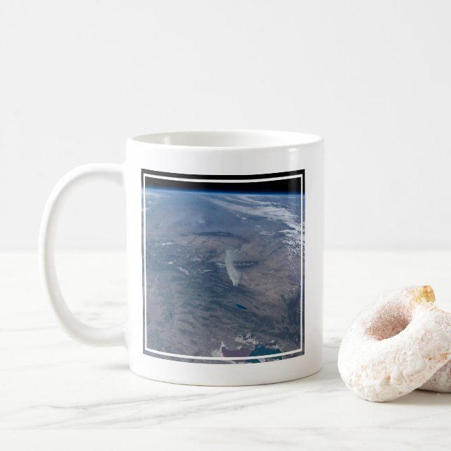 Vilden brinner i Westerna och sydvästra USA. Kaffemugg (Med munk)