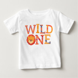 Vilden en lejon | lurar | en årig baby t shirt