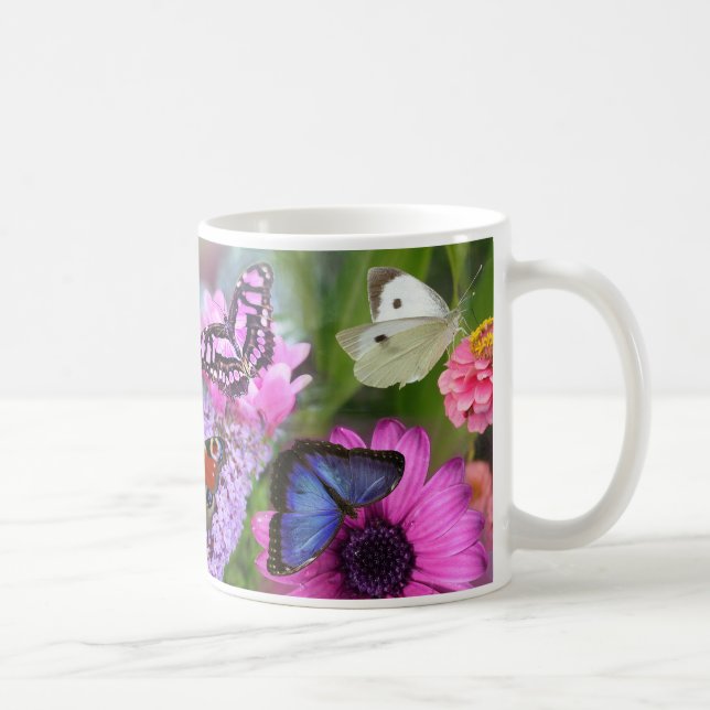 Vilden Flowers Kärlek Kaffemugg (Höger)