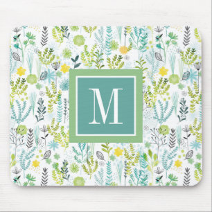 Vilden för Monogram och mönstrar fritt Musmatta