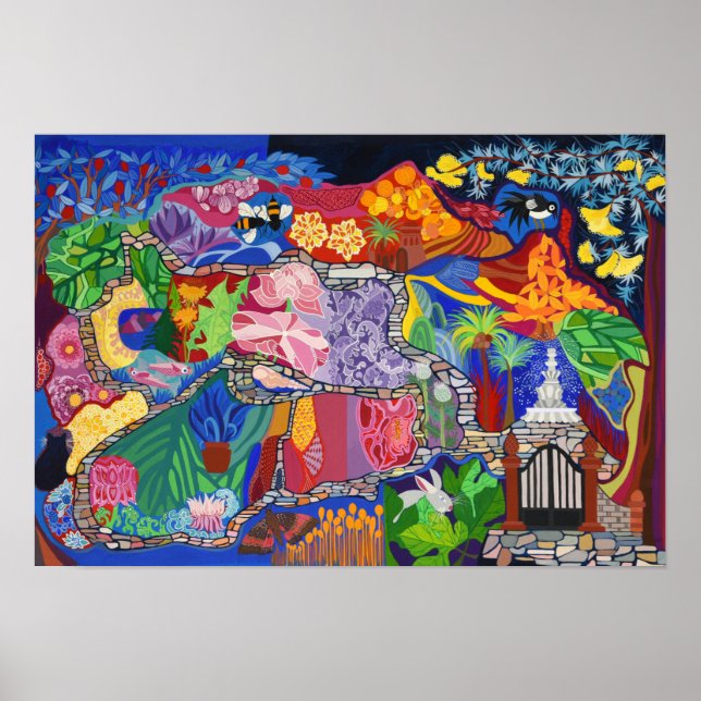 Vilden Garden Poster (Framsidan)