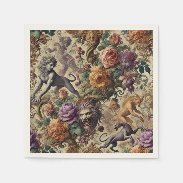 Vilden Lush - Gothic Victorian Pappersservett (Framsidan)