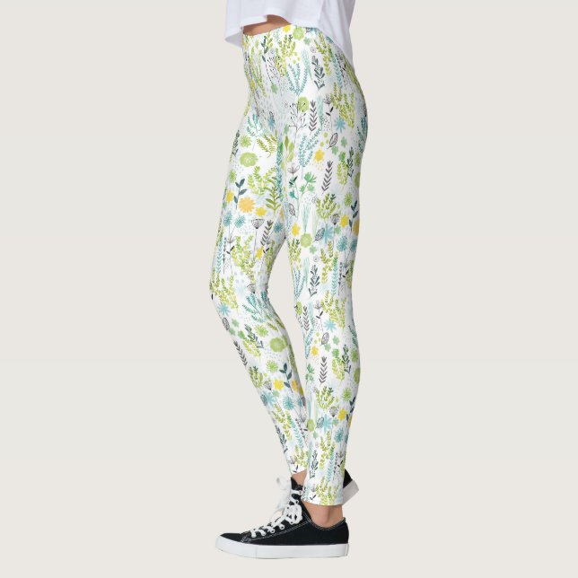 Vilden och mönstrar fritt leggings (Vänster)