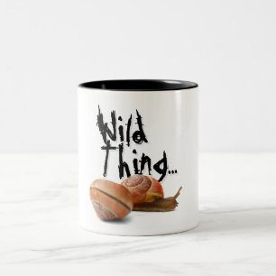 Vilden på snigel Två-Tonad mugg
