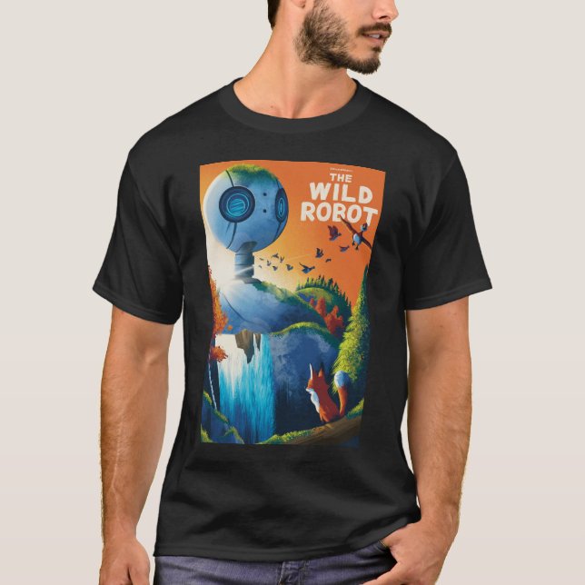 Vilden Robot T Shirt (Framsida)