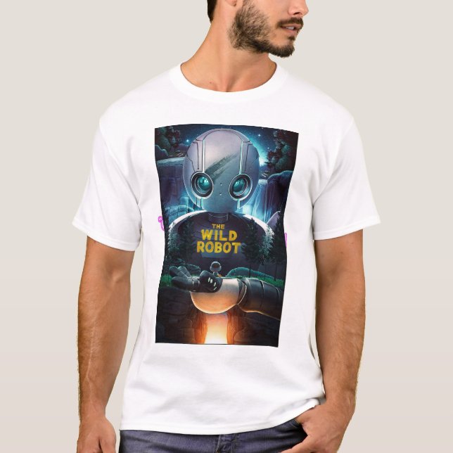Vilden Robot T Shirt (Framsida)