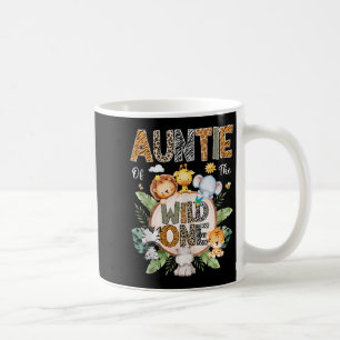 Vildens årsdag 1 första födelsedagen Safari Jungl Kaffemugg