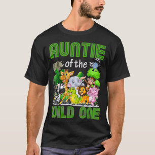 Vildens årsdag Safari Jungle 2:a födelsedagen T Shirt