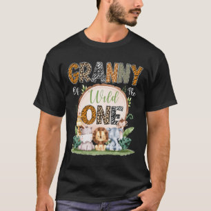 Vildens barnvakt Safari Woodl första födelsedag T Shirt