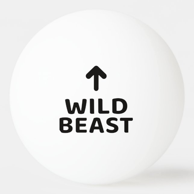 Vildens Beast Pingisboll (Framsidan)