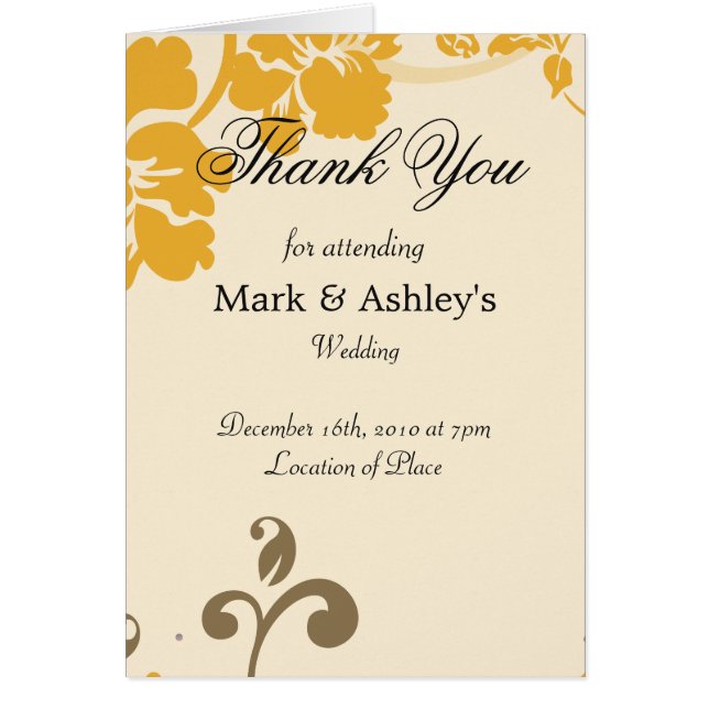 Vildens Blommigt Hälsningskort (Framsidan)