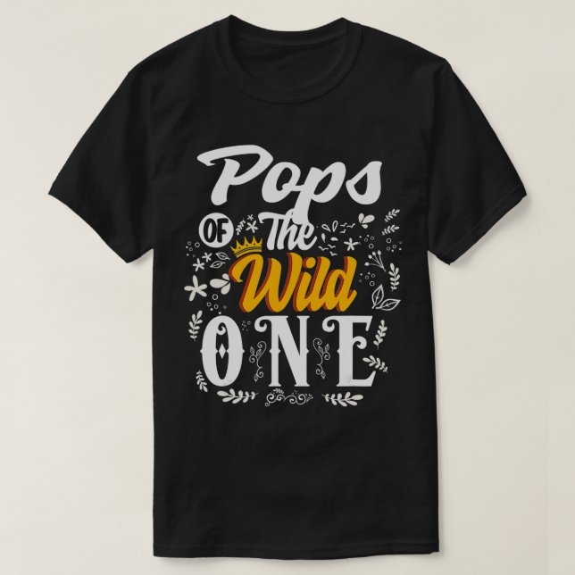 Vildens första födelsedag party första Thin T Shirt (Design framsida)