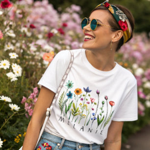 VILDENS FÖRTRYCKTA FLÖDEN T SHIRT