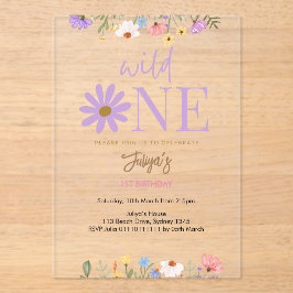 Vildens lila av blomman 1:a födelsedag