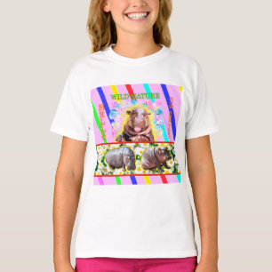 VILDENS NATUR. HIPPO-designsamling T Shirt