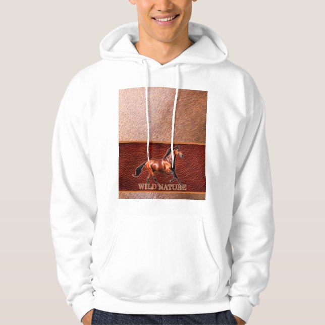 VILDENS NATUR - HÖGRE designsamling Hoodie (Framsida)