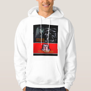 VILDENS NATUR - SNAKE-designsamling i svart Hoodie