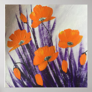 Vildens orange-poppningar poster