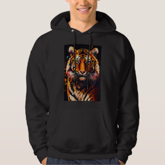 Vildens rytande: Majestätisk Tiger T-Shirt Hoodie