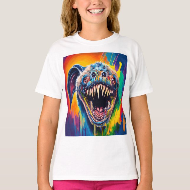 vildens skratt t shirt (Framsida)