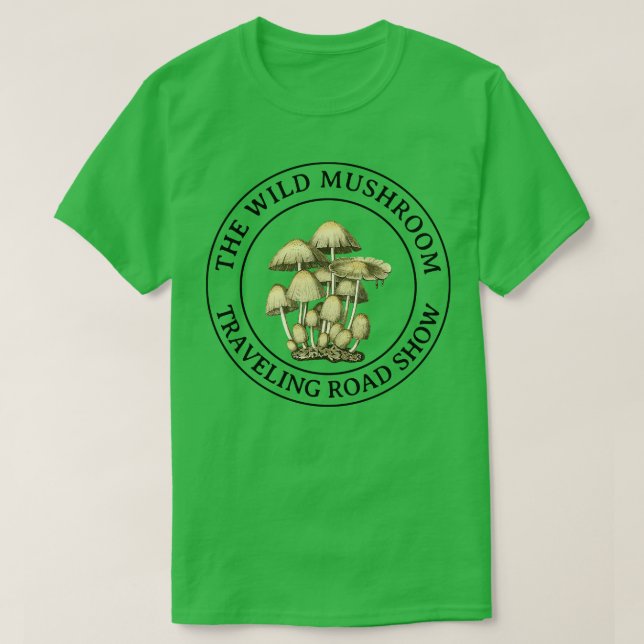 Vildens svamptävlingsvägshow t shirt (Design framsida)