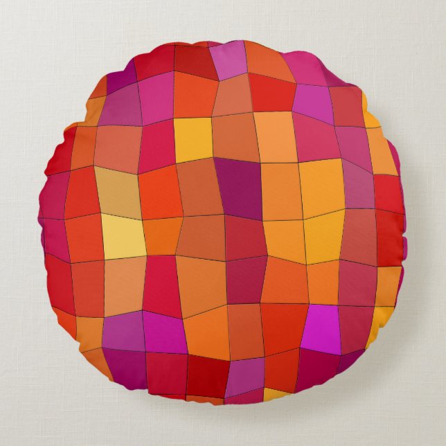 Vildens tidsgräns... rund kudde (Framsidan)