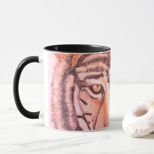 Vildens tiger mugg (Med munk)