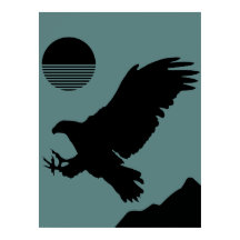Vildens utformning Poster Eagle