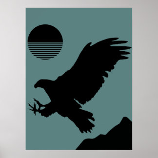 Vildens utformning Poster Eagle