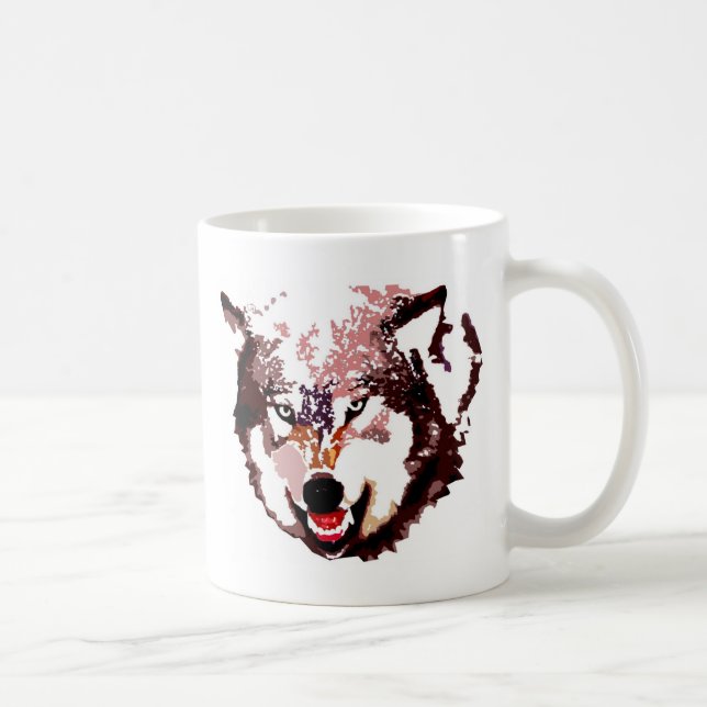 Vildens Varg Kaffemugg (Höger)