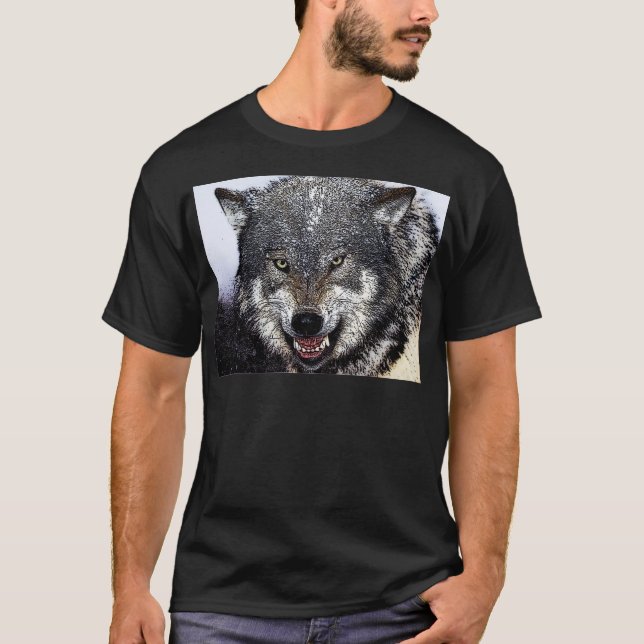 Vildens Varg T-shirt (Framsida)
