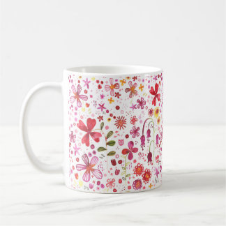 Vildens vattenfärgsfärg kaffemugg