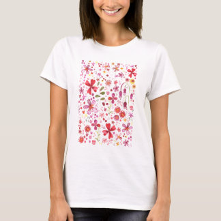 Vildens vattenfärgsfärg t shirt