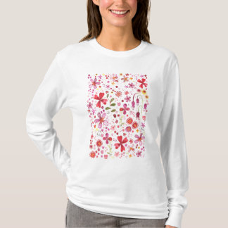 Vildens vattenfärgsfärg t shirt