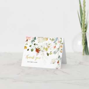 VILDFLOWERS Tacksamhetskort Tack Kort