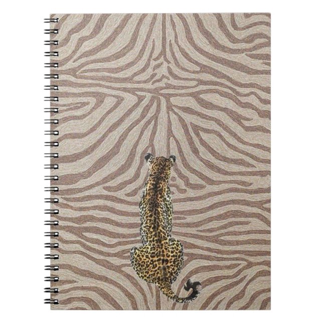 Vildfokus Leopard anteckningsbok (Framsidan)