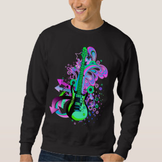 Vildgitarr (svarten) sweatshirt