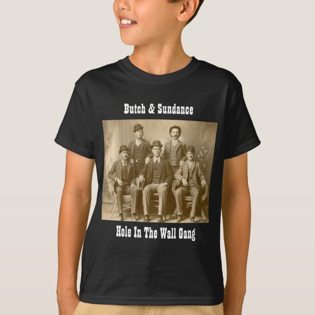 Vildgruppen - snaggning Cassidy & Sundance unge Tee (Framsida)