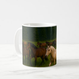 Vildhästs skog kaffemugg