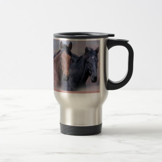 Vildhästtravel mug resemugg (Höger)
