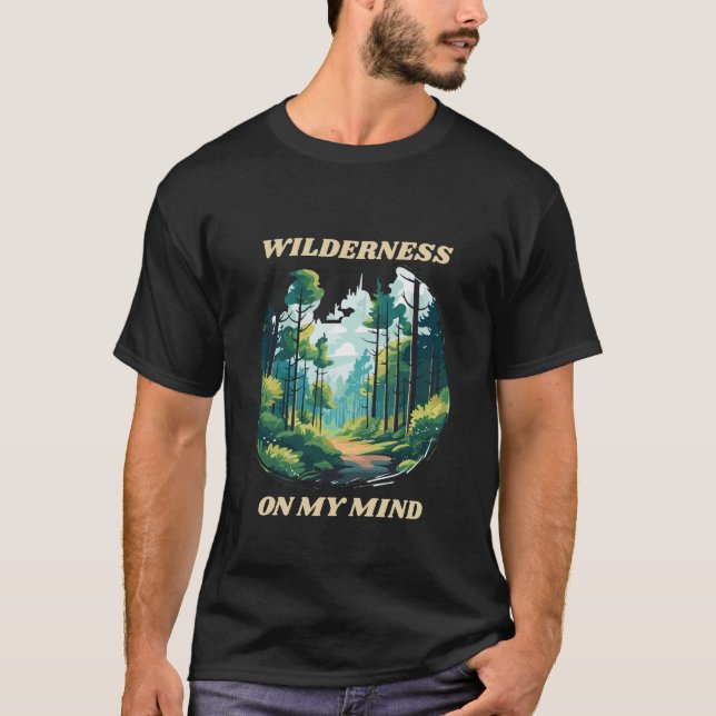 Vildhet i minnen-utforskaren t shirt (Framsida)